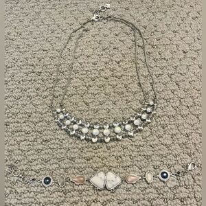 Lucky Brand necklace and bracelet bundle